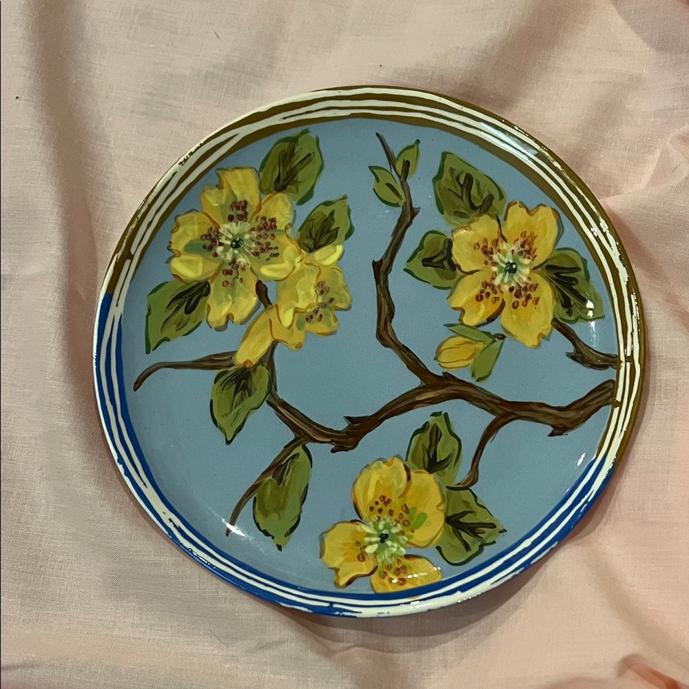 Droll signed plate 8" pristine condition